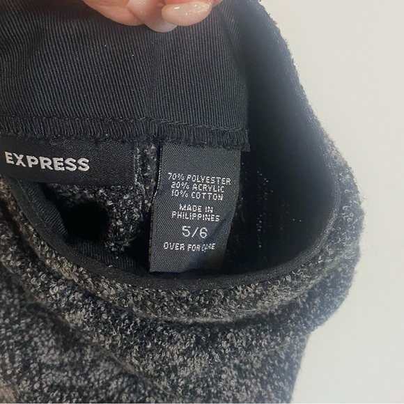 Gray Black Plaid Skirt size 5/6 Classic Capsule Academia Preppy Professi… - Picture 8 of 9